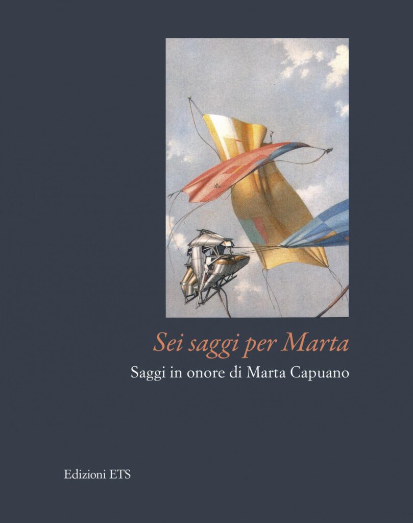 Copertina &middot; Sei saggi per Marta