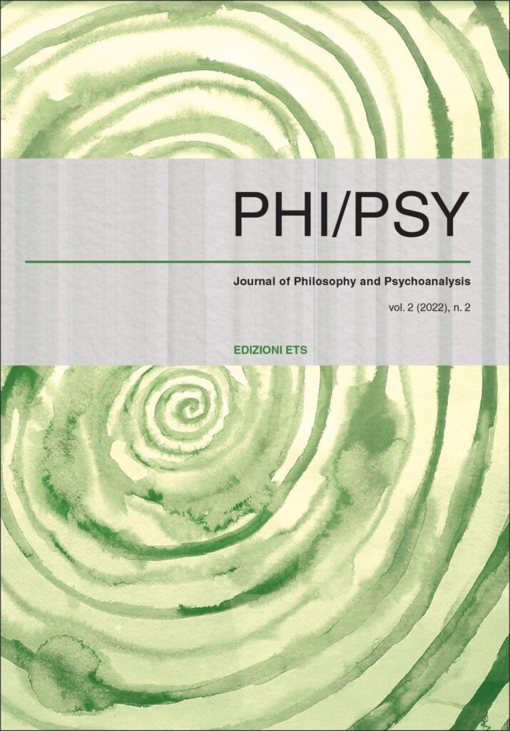 Copertina &middot; PHI-PSY, 2-2022