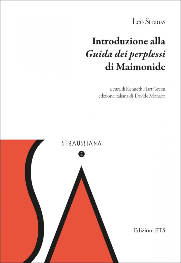 Copertina &middot; Introduzione alla <em>Guida dei perplessi</em> di Maimonide