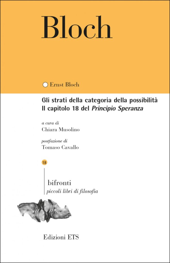 Copertina &middot; Gli strati della categoria della possibilit&agrave;