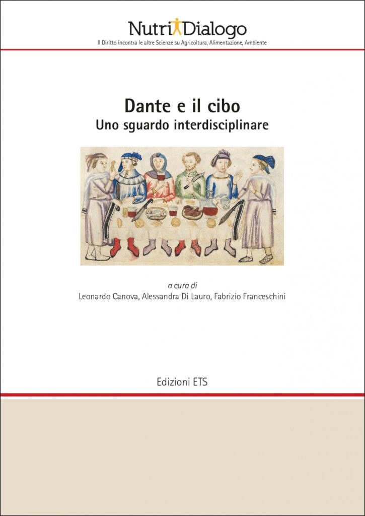 Copertina &middot; Dante e il cibo