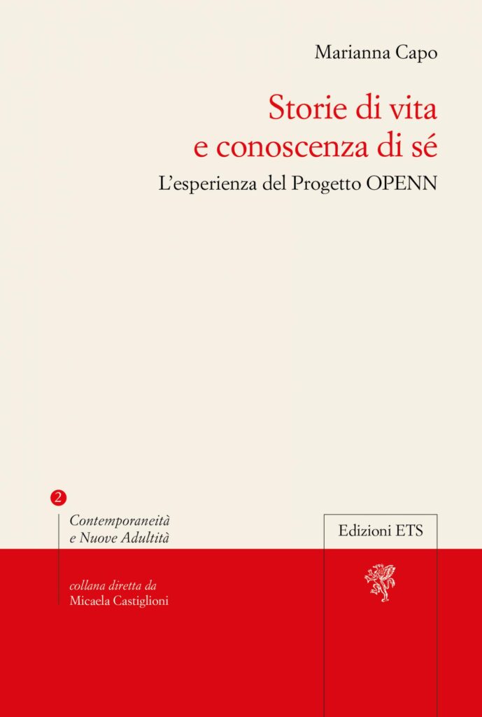 Copertina &middot; Storie di vita e conoscenza di s&eacute;