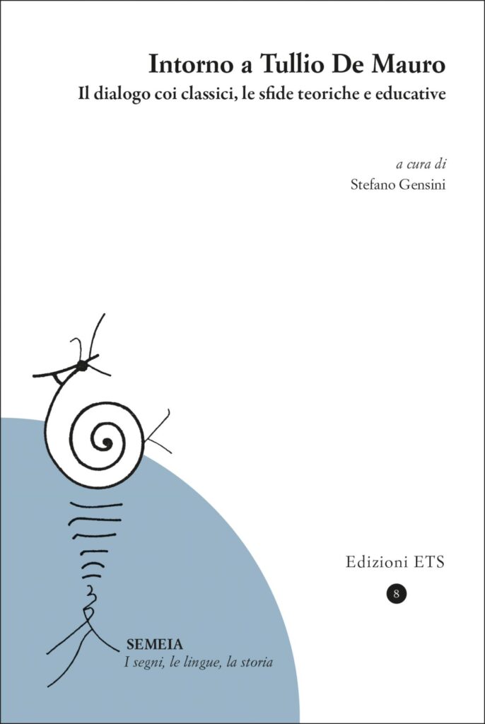 Copertina &middot; Intorno a Tullio De Mauro