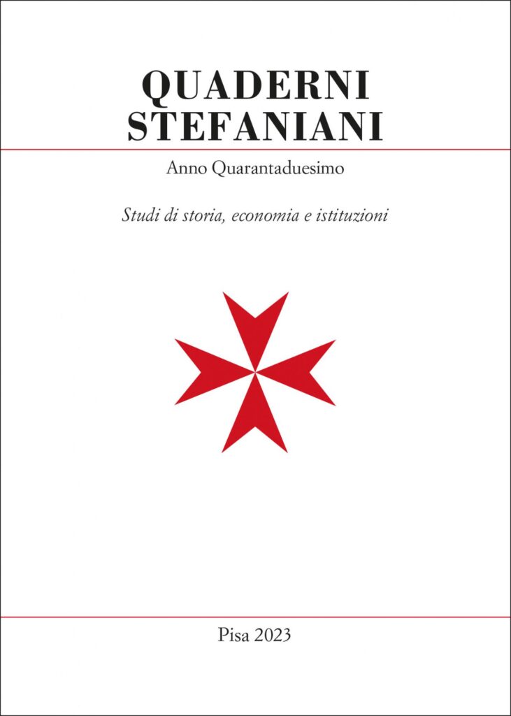 Copertina &middot; Quaderni stefaniani, anno quarantaduesimo