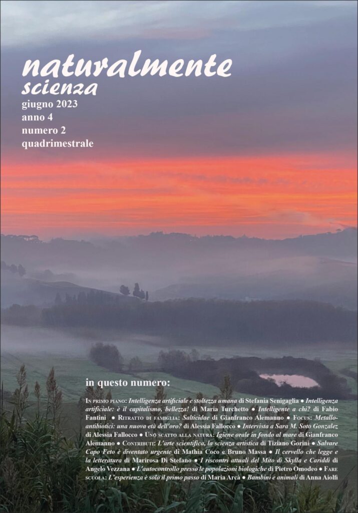 Copertina &middot; Naturalmente scienza
