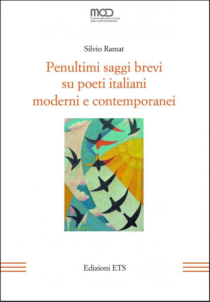 Copertina &middot; Penultimi saggi brevi su poeti italiani moderni e contemporanei