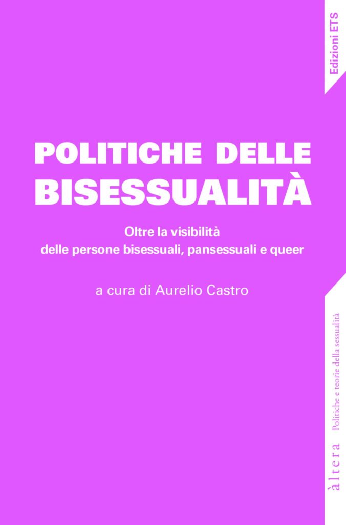 Copertina &middot; Politiche delle bisessualit&agrave;