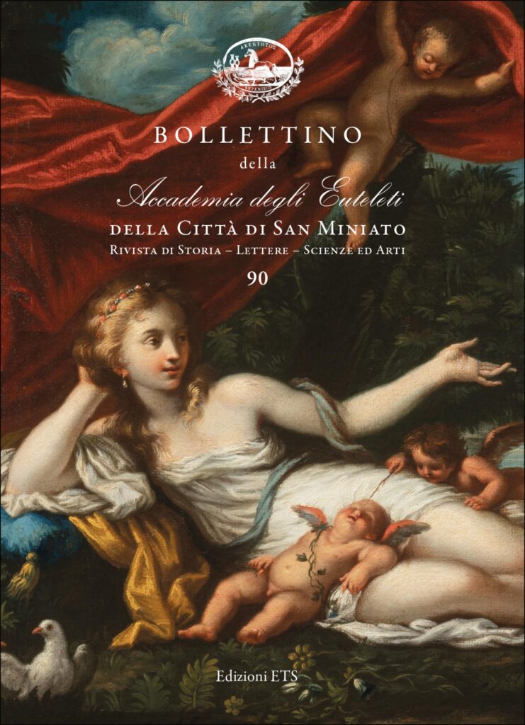 Copertina &middot; Bollettino della Accademia degli Euteleti della Citt&agrave; di San Miniato