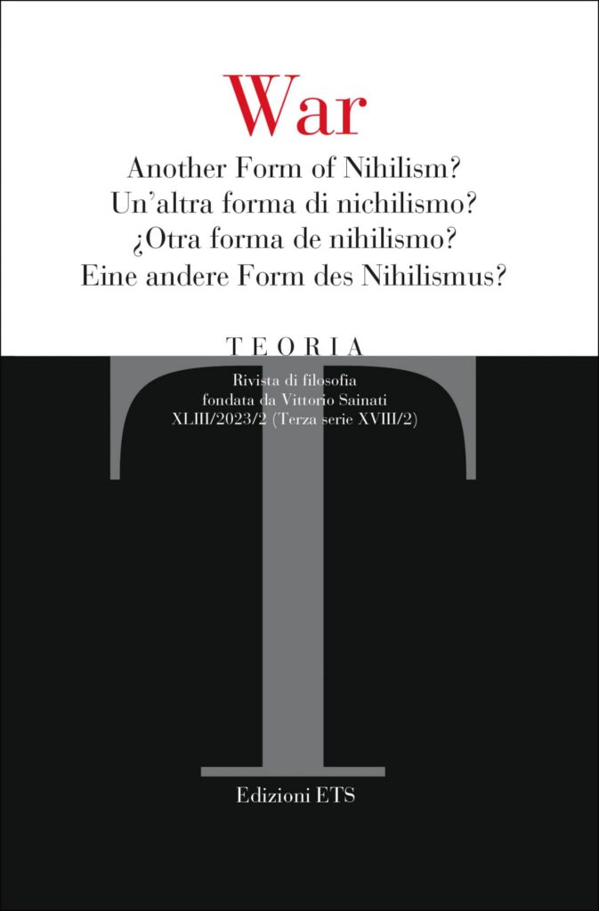 Copertina &middot; Teoria 2023-2