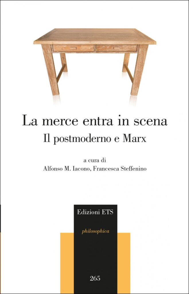 Copertina &middot; La merce entra in scena