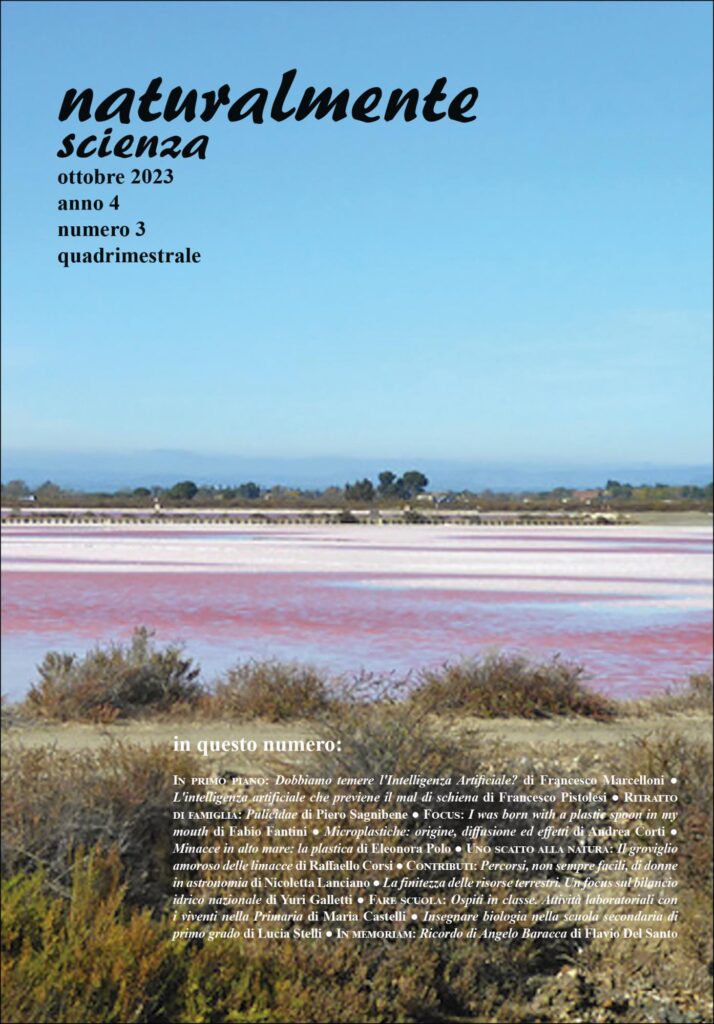 Copertina &middot; Naturalmente scienza