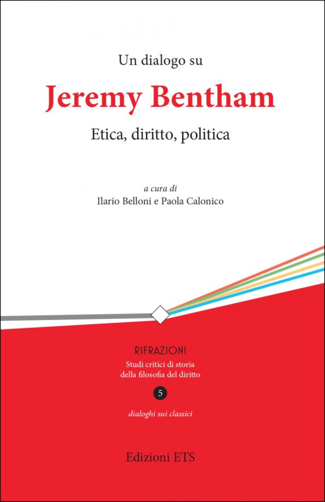 Copertina &middot; Un dialogo su Jeremy Bentham