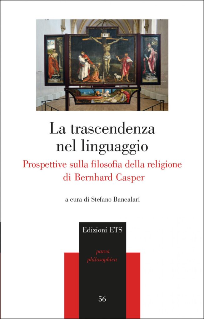Copertina &middot; La trascendenza del linguaggio
