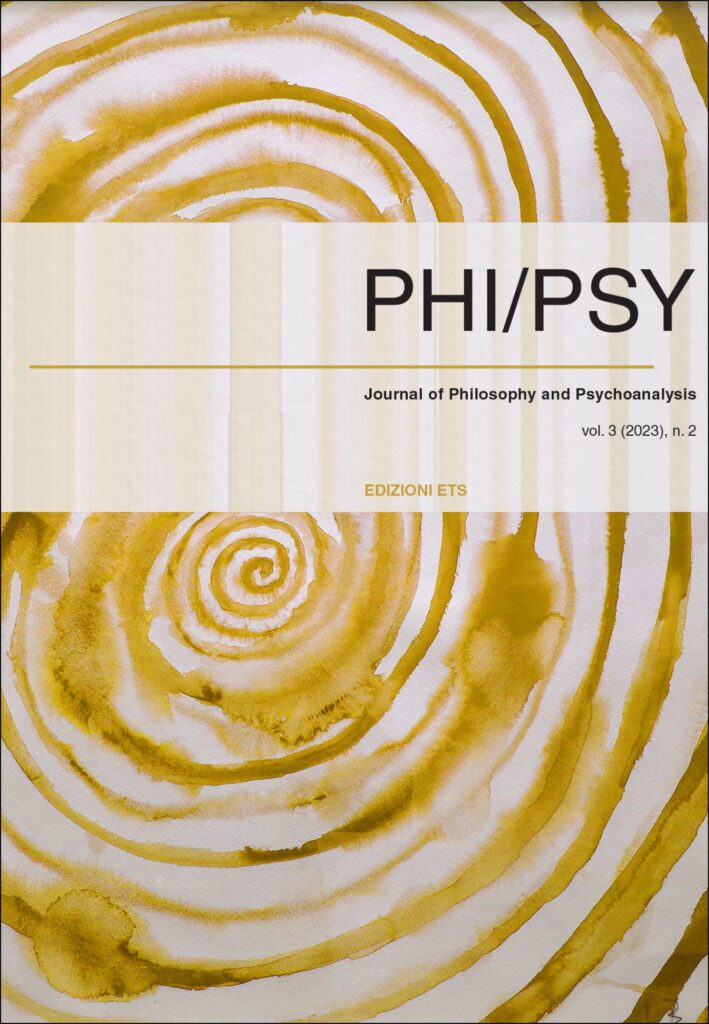 Copertina &middot; PHI/PSY, 2-2023