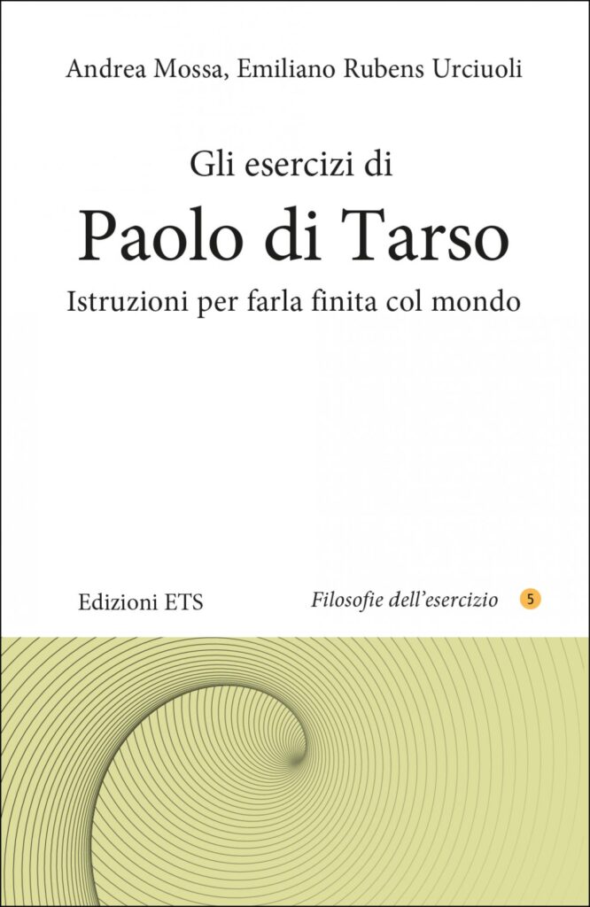 Copertina &middot; Gli esercizi di Paolo di Tarso