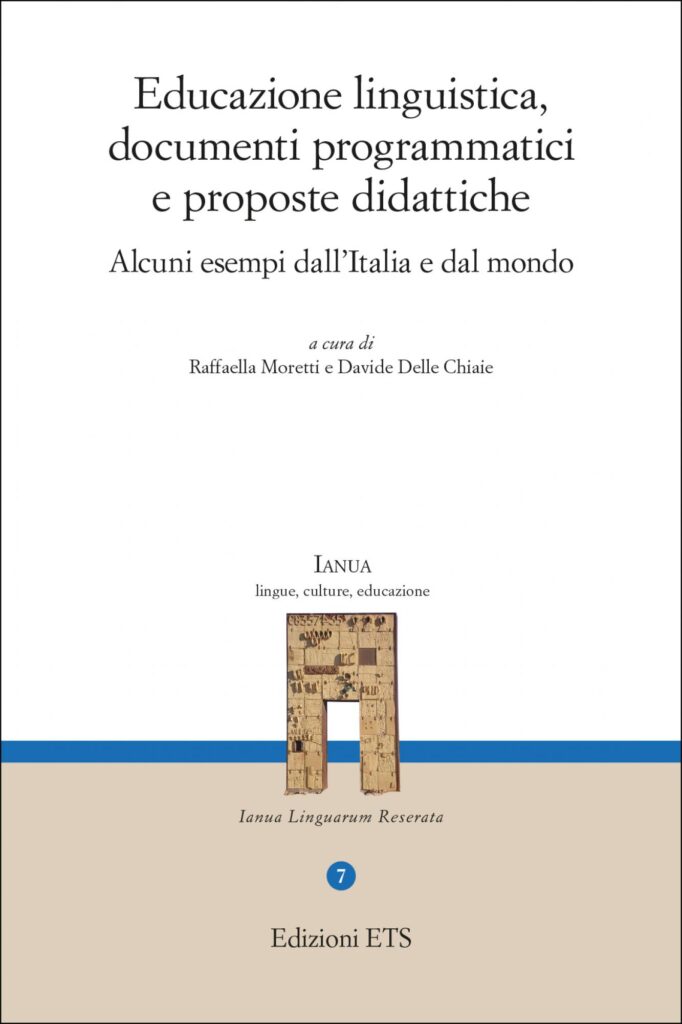 Copertina &middot; Educazione linguistica, documenti programmatici e proposte didattiche