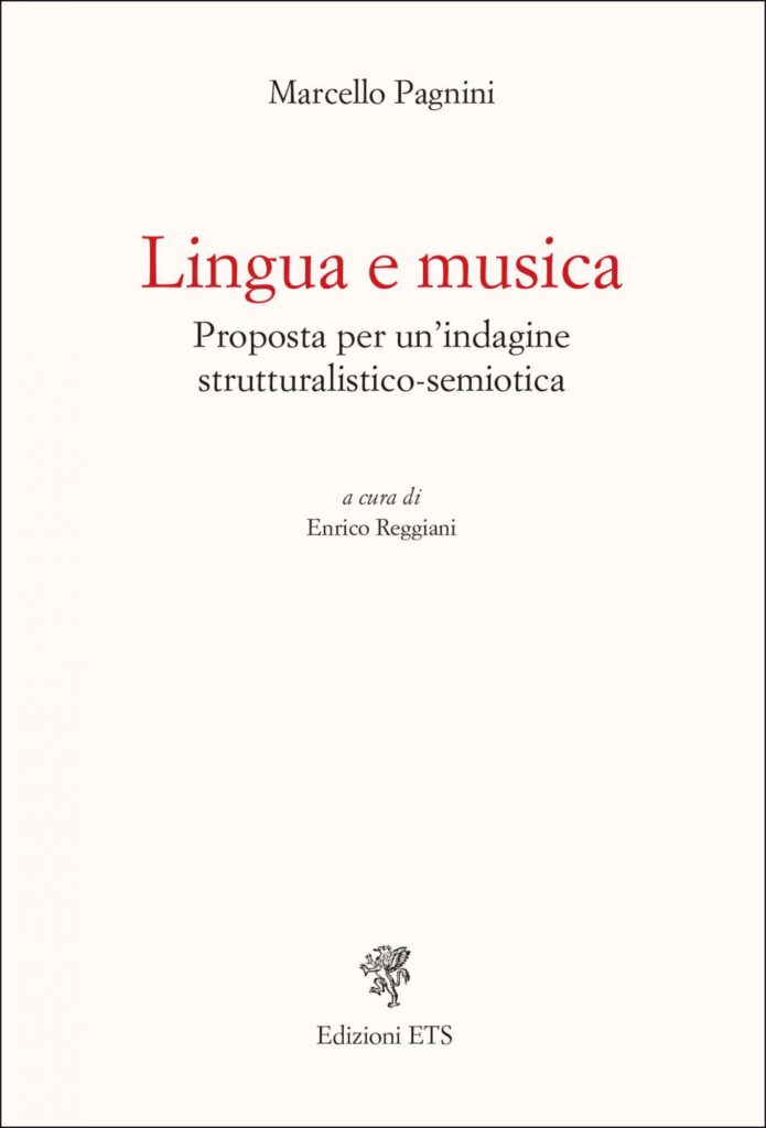 Copertina &middot; Lingua e musica