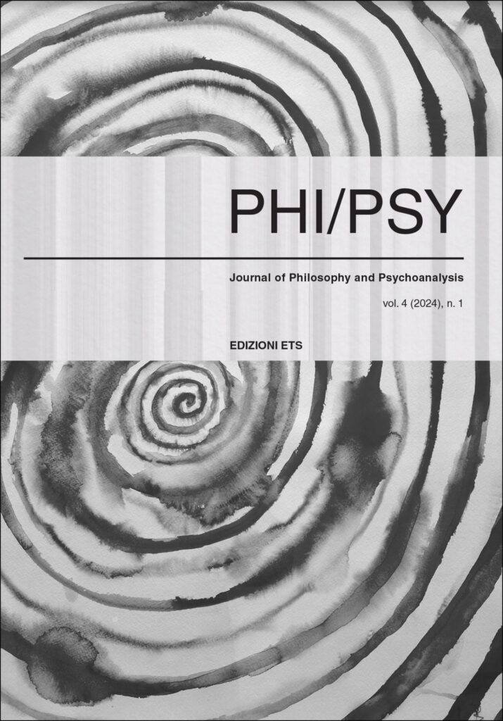 Copertina &middot; PHI/PSY, 1-2024