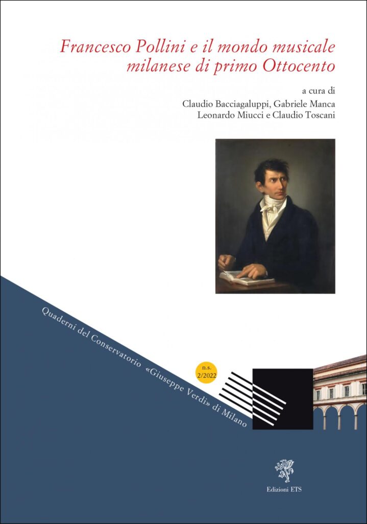 Copertina &middot; Francesco Pollini e il mondo musicale milanese di primo Ottocento