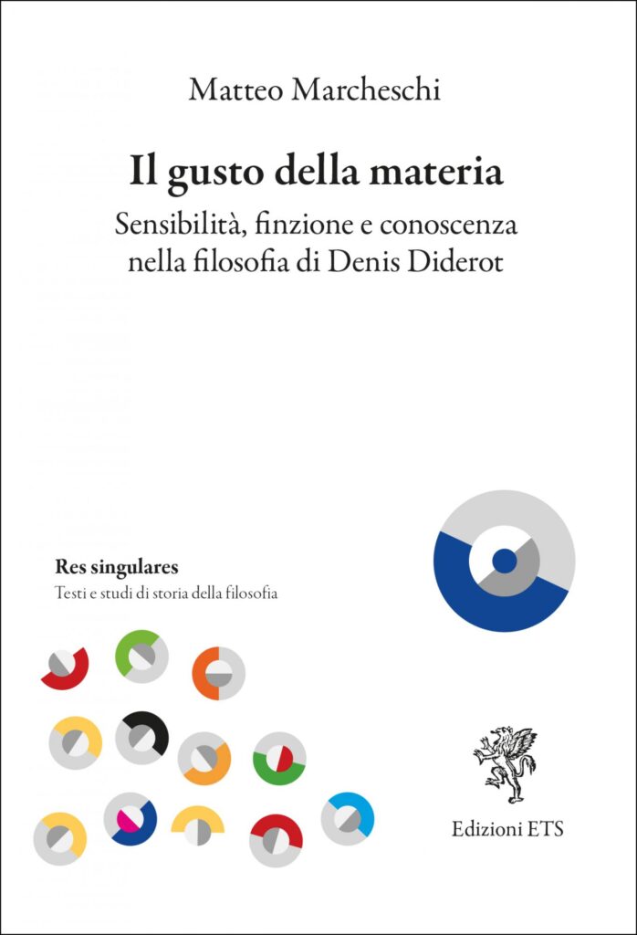 Copertina &middot; Il gusto della materia