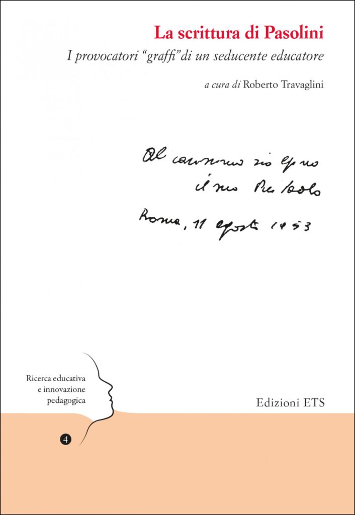 Copertina &middot; La scrittura di Pasolini