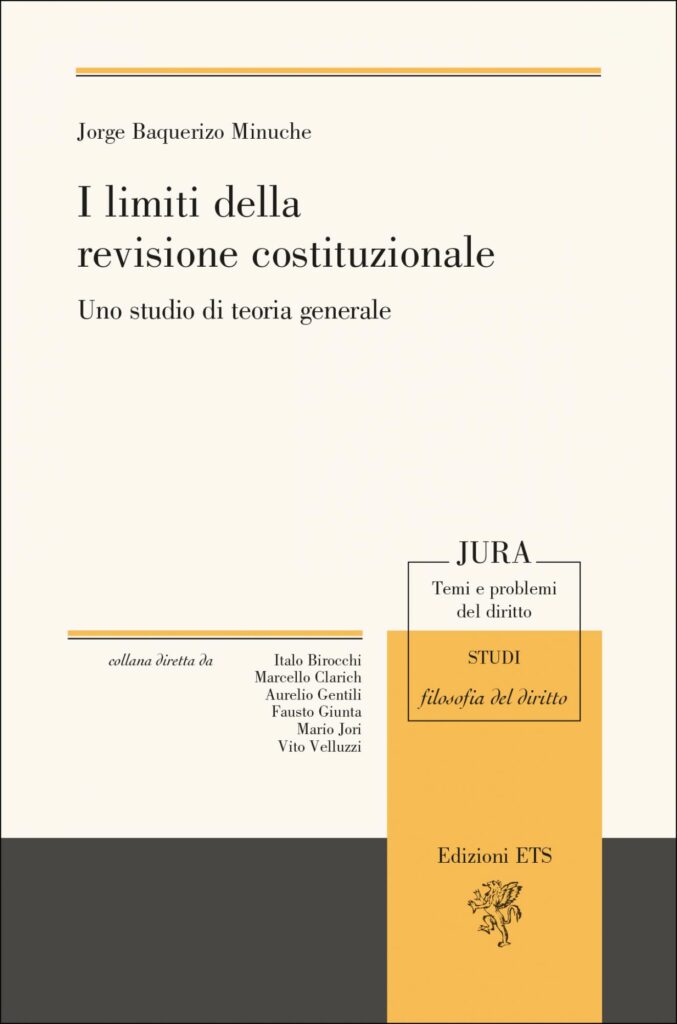 Copertina &middot; I limiti della revisione costituzionale