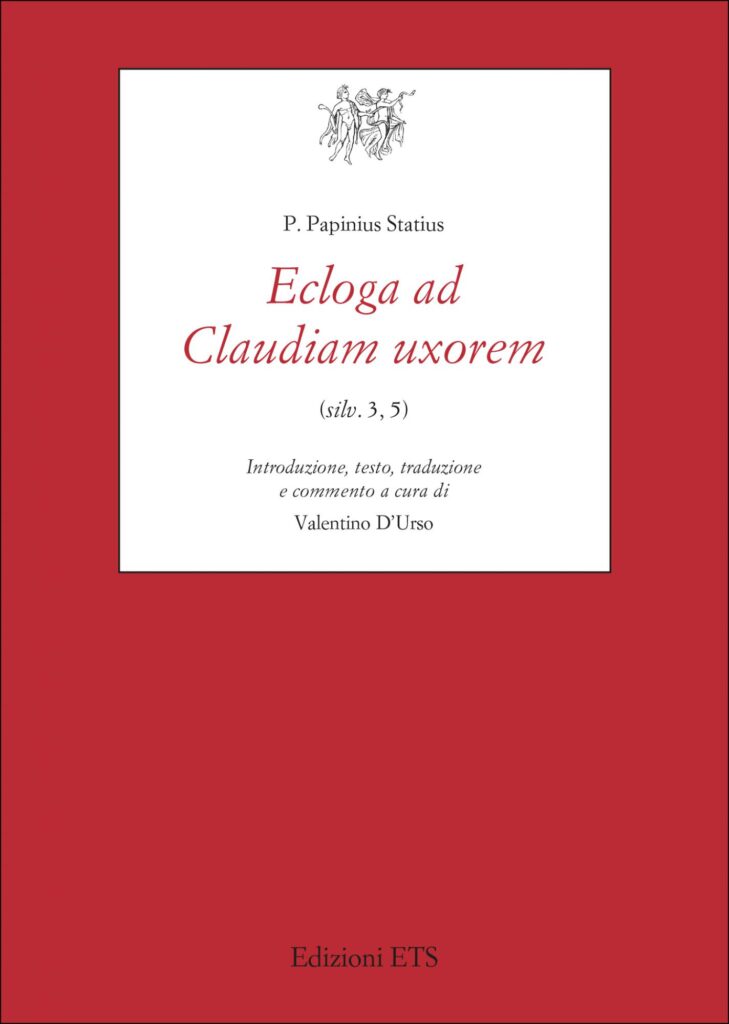 Copertina &middot; Ecloga ad Claudiam uxorem