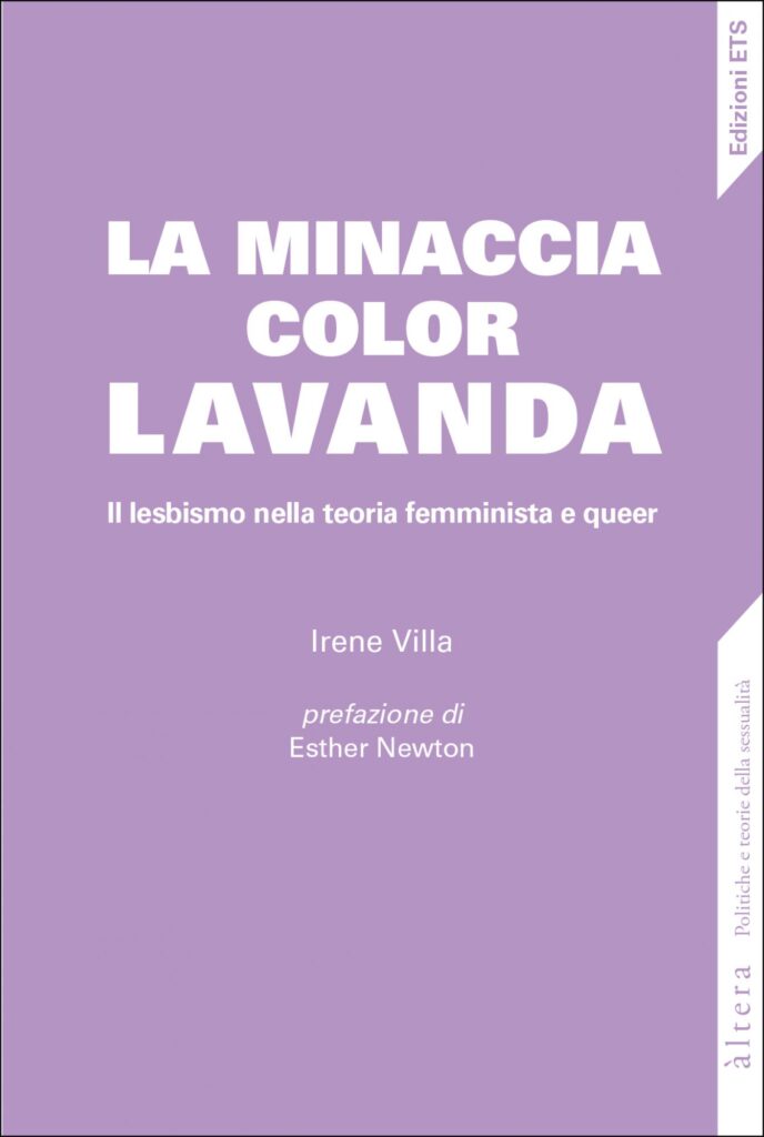 Copertina &middot; La minaccia color lavanda