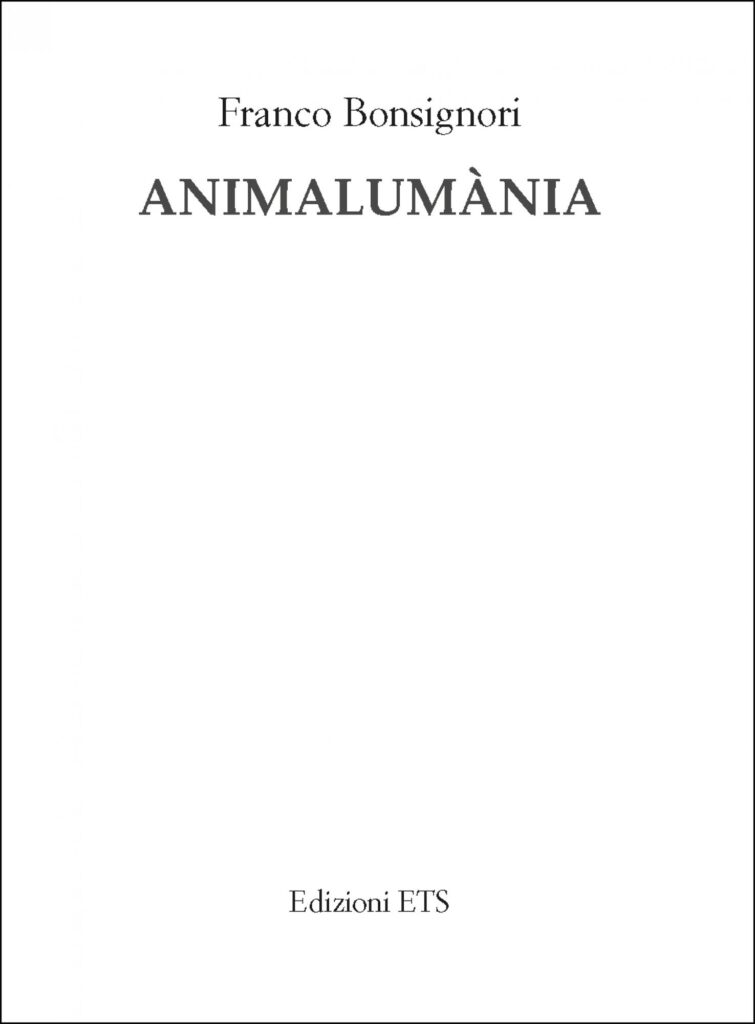 Copertina &middot; ANIMALUM&Agrave;NIA