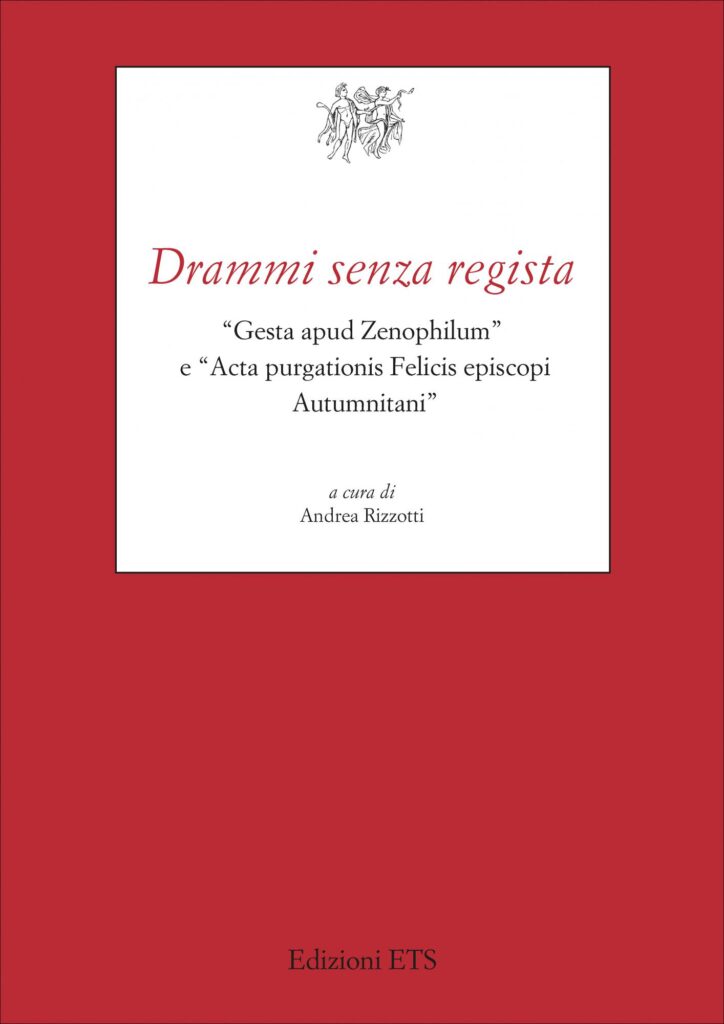 Copertina &middot; Drammi senza regista