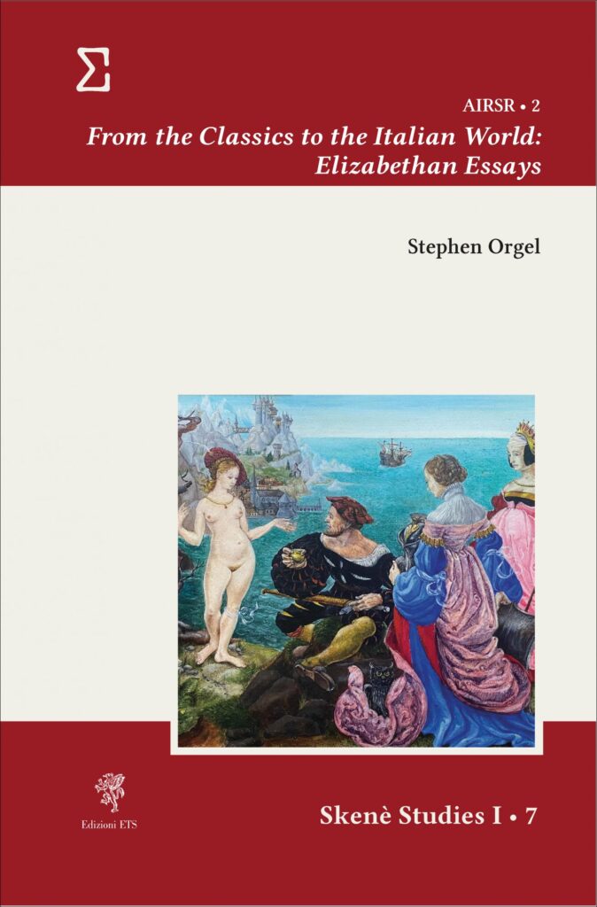 Copertina &middot; From the Classics to the Italian World: Elizabethan Essays