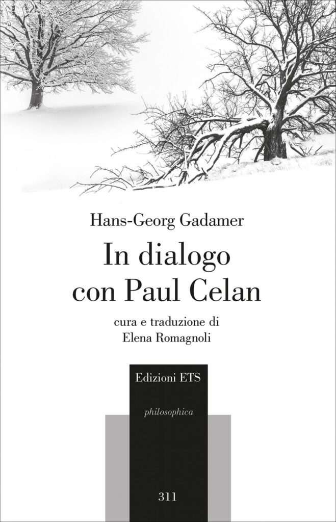 Copertina &middot; In dialogo con Paul Celan
