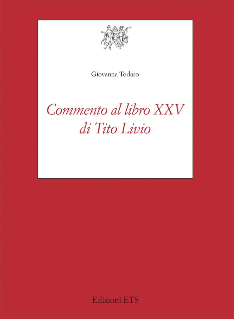 Copertina &middot; Commento al libro XXV di Tito Livio