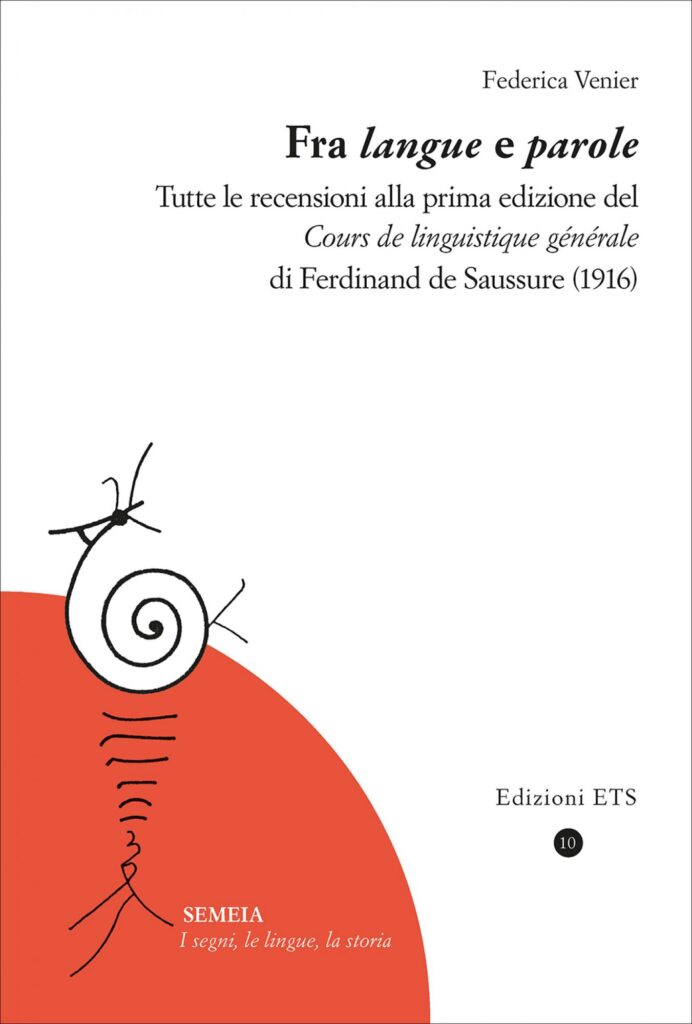 Copertina &middot; Fra <em>langue</em> e <em>parole</em>