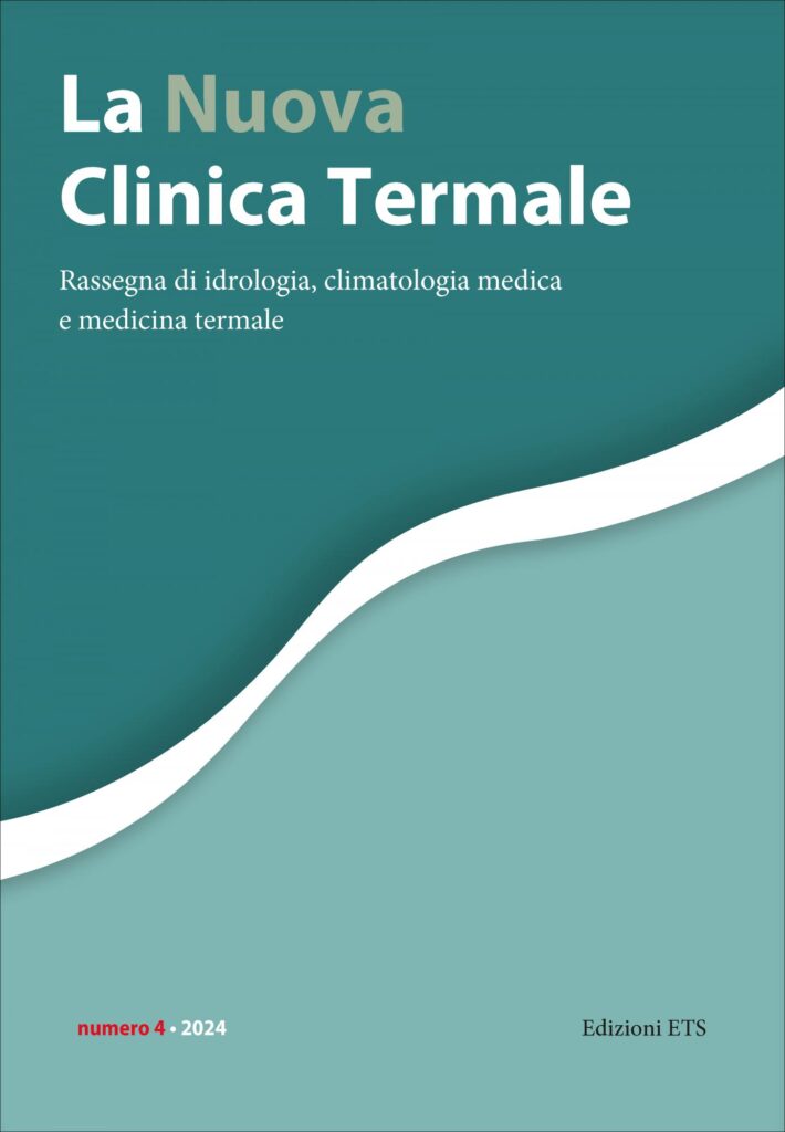 Copertina &middot; La Nuova Clinica Termale, 1-2/2024