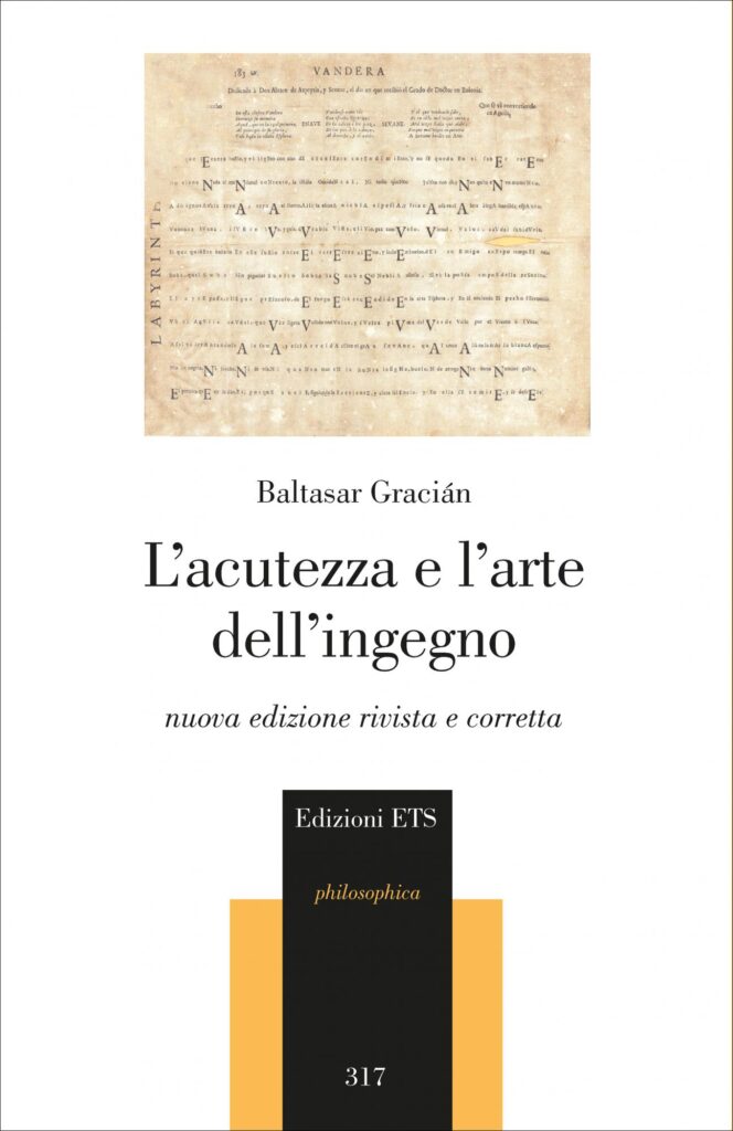 Copertina &middot; L&rsquo;acutezza e l&rsquo;arte dell&rsquo;ingegno