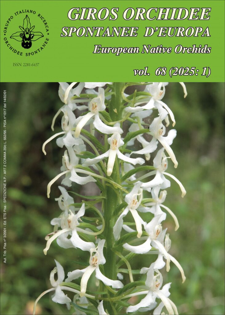 Copertina &middot; Orchidee spontanee d'Europa 1/2025