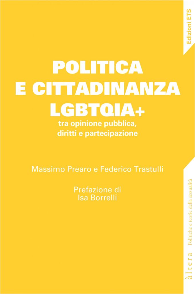 Copertina &middot; Politica e cittadinanza LGBTQIA+