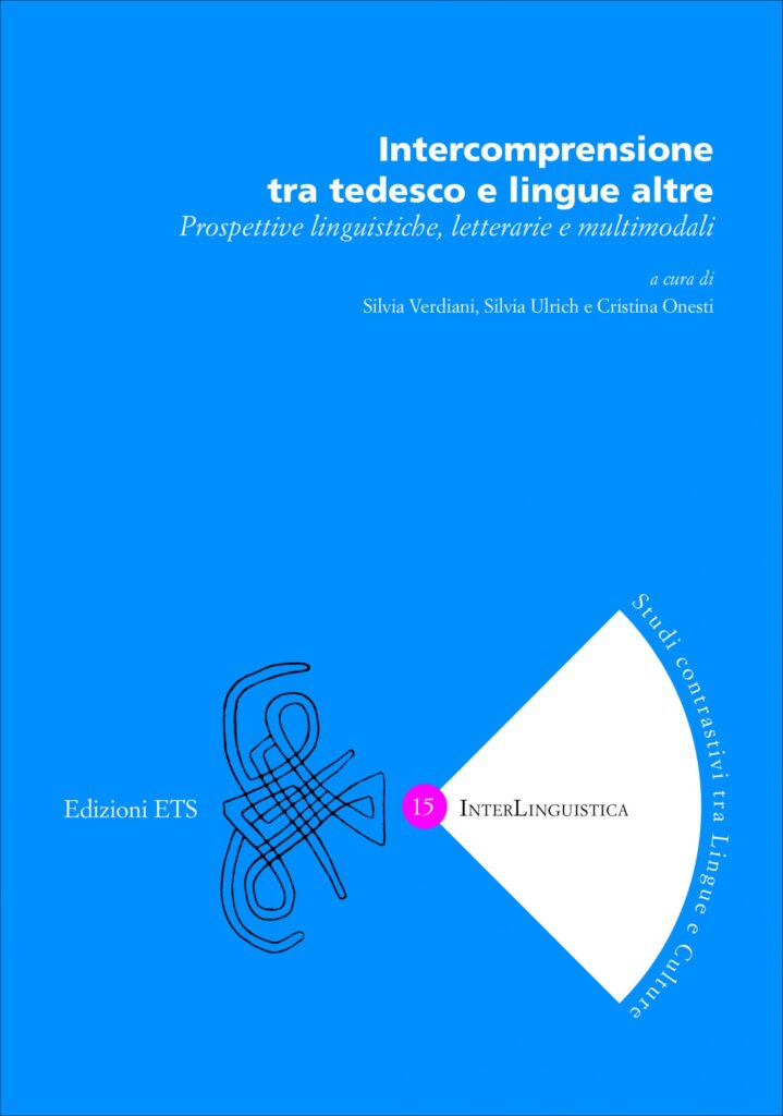 Copertina &middot; Intercomprensione tra tedesco e lingue altre