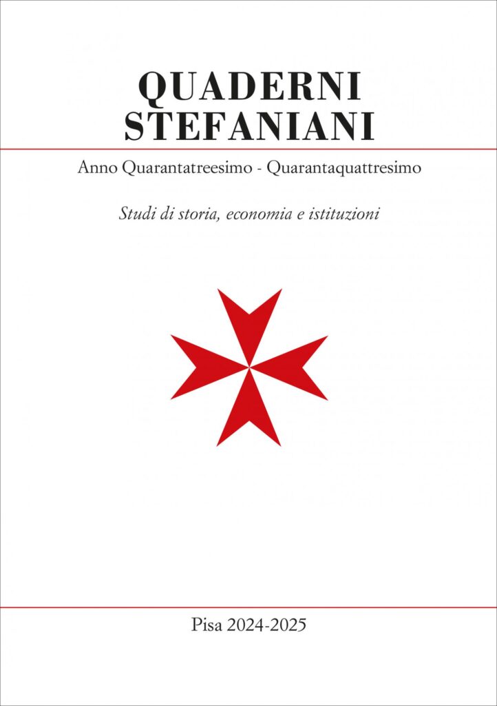 Copertina &middot; Quaderni stefaniani, anno quarantatreesimo - quarantaquattresimo