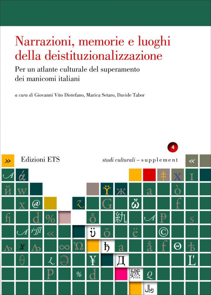 Copertina &middot; Narrazioni, memorie e luoghi della deistituzionalizzazione