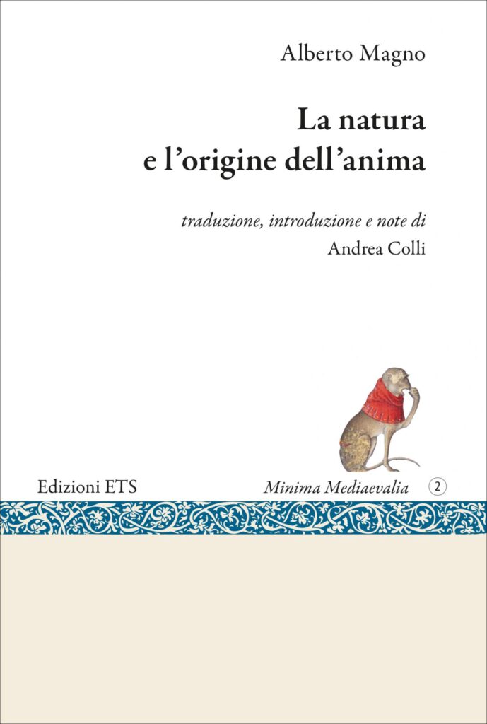 Copertina &middot; La natura e l&rsquo;origine dell&rsquo;anima