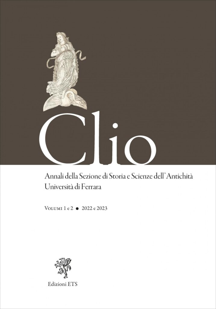 Copertina &middot; Clio