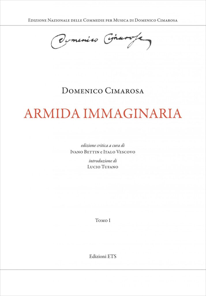 Copertina &middot; Armida immaginaria