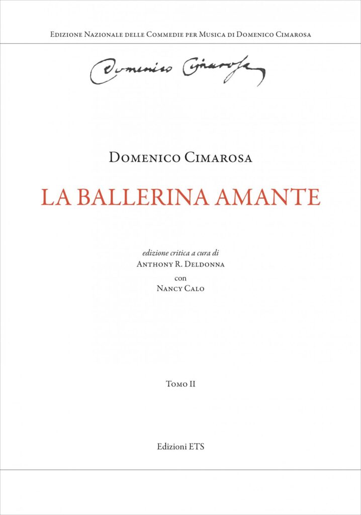 Copertina &middot; La ballerina amante