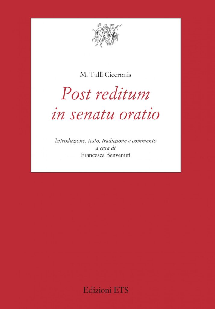 Copertina &middot; Post reditum in senatu oratio