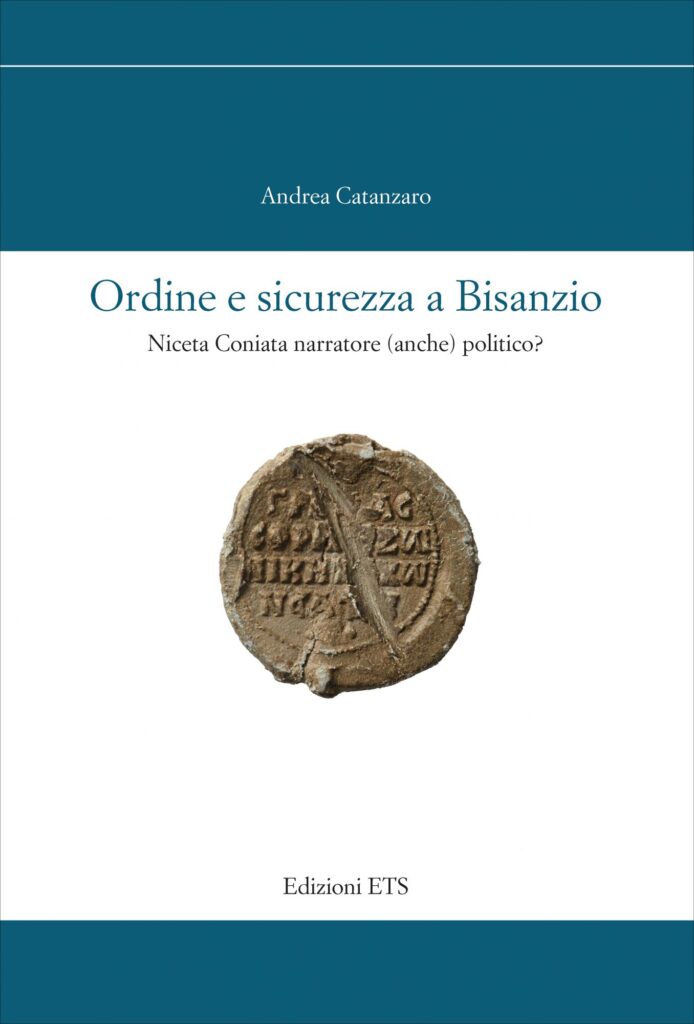 Copertina &middot; Ordine e sicurezza a Bisanzio