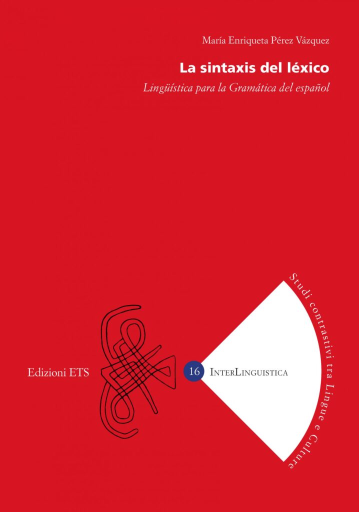Copertina &middot; La sintaxis del l&eacute;xico
