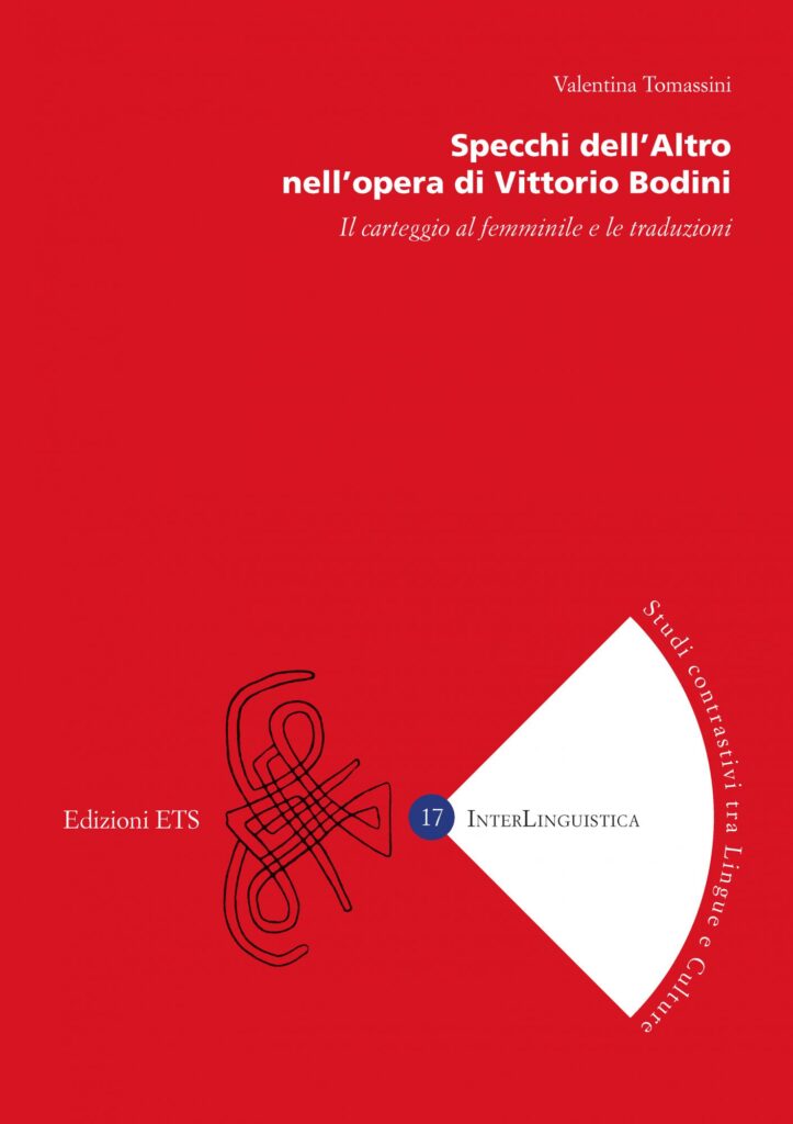 Copertina &middot; Specchi dell&rsquo;Altro&nbsp;nell&rsquo;opera di Vittorio Bodini