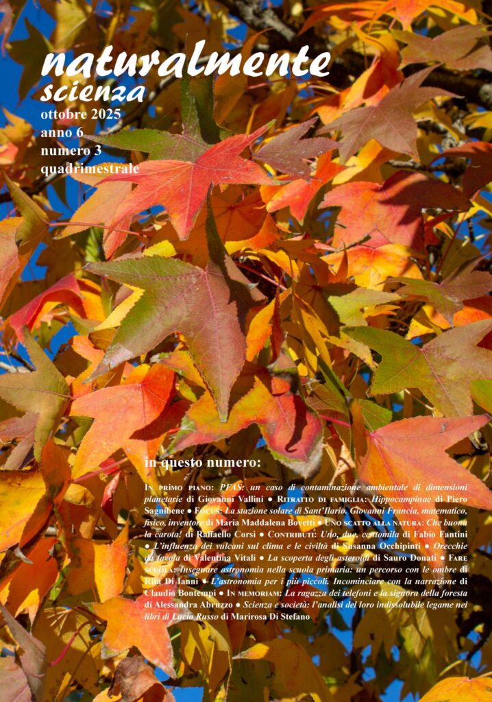 Copertina &middot; Naturalmente scienza